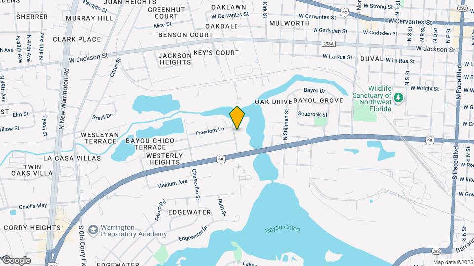 210 N Pinewood Ln Map and Location Details