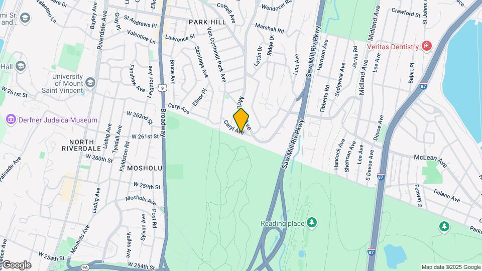 142 Caryl Ave Mapa y Detalles de la Ubicación