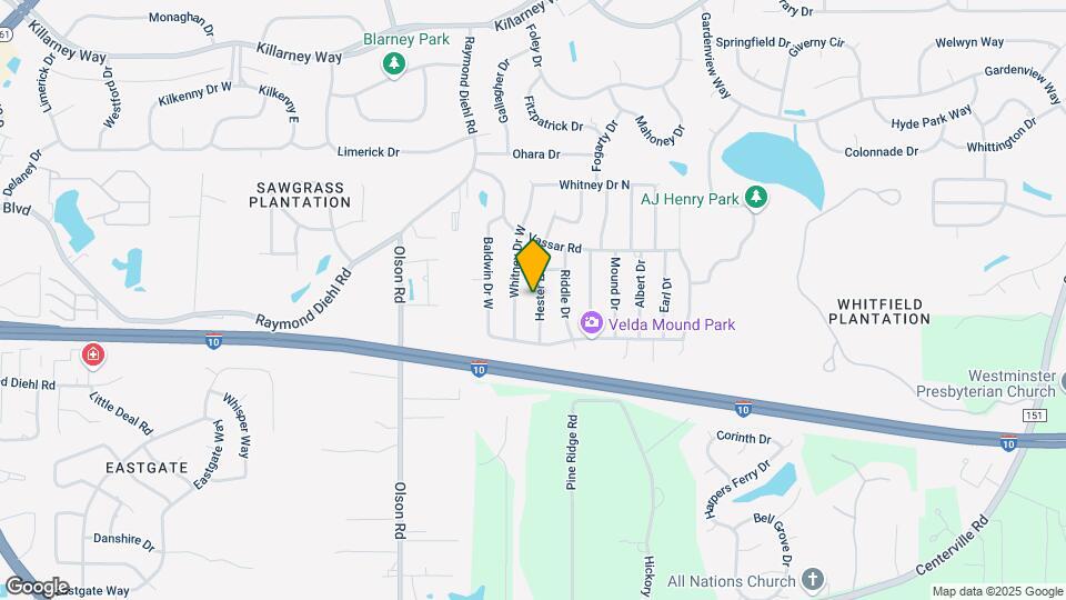 3224 Hester Dr Map and Location Details