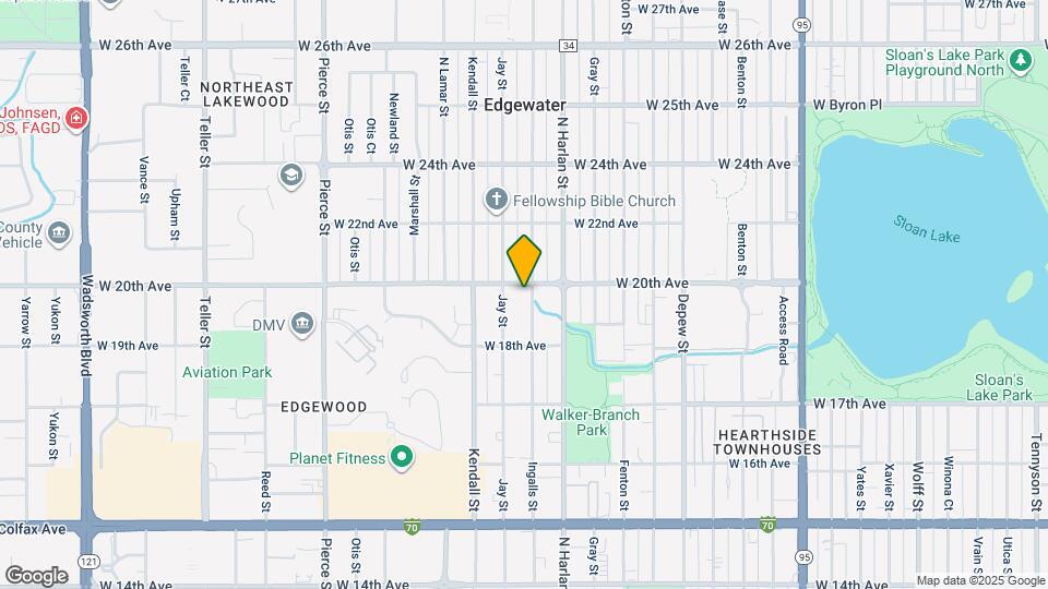 1995 Ingalls St Map and Location Details