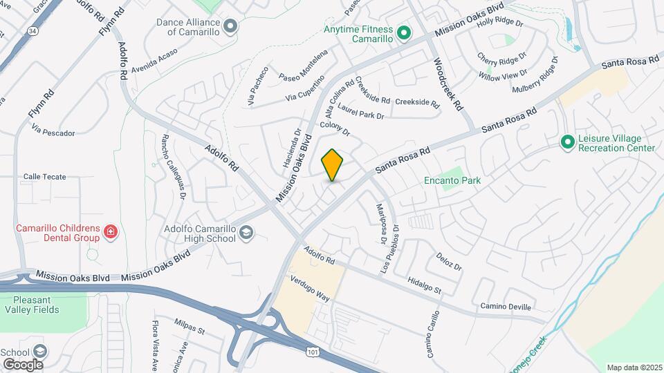 197 La Veta Dr Map and Location Details