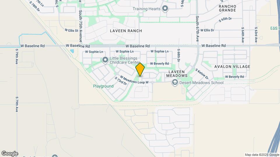 8018 S 70th Ln Map and Location Details