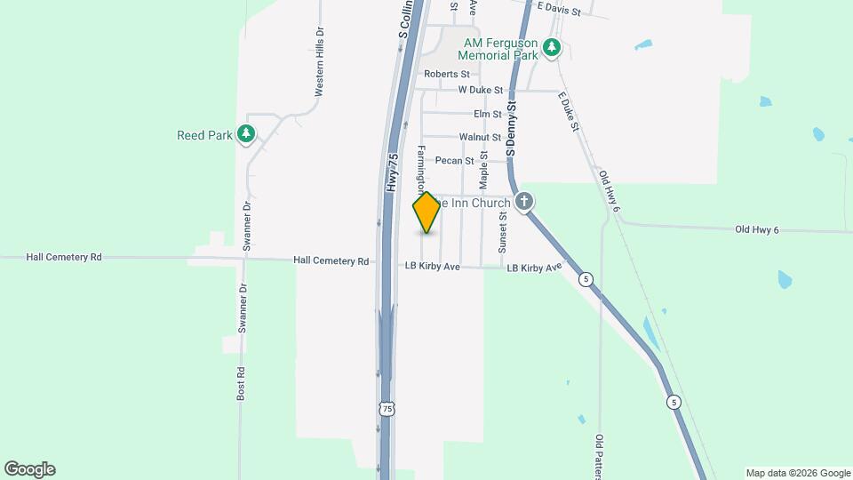 929 Farmington Rd Map and Location Details