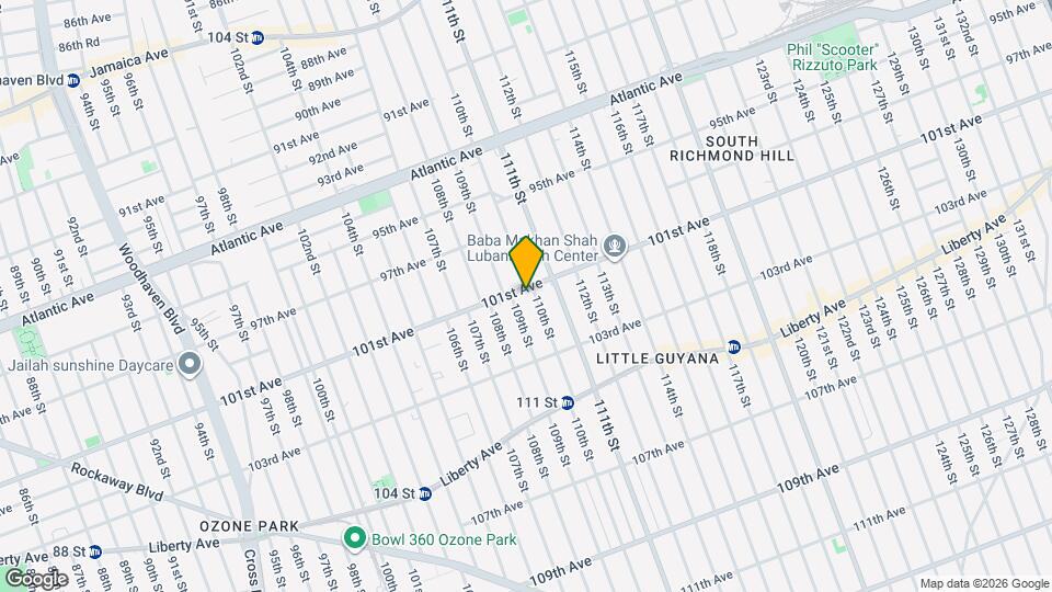 109-20 101st Ave Map and Location Details