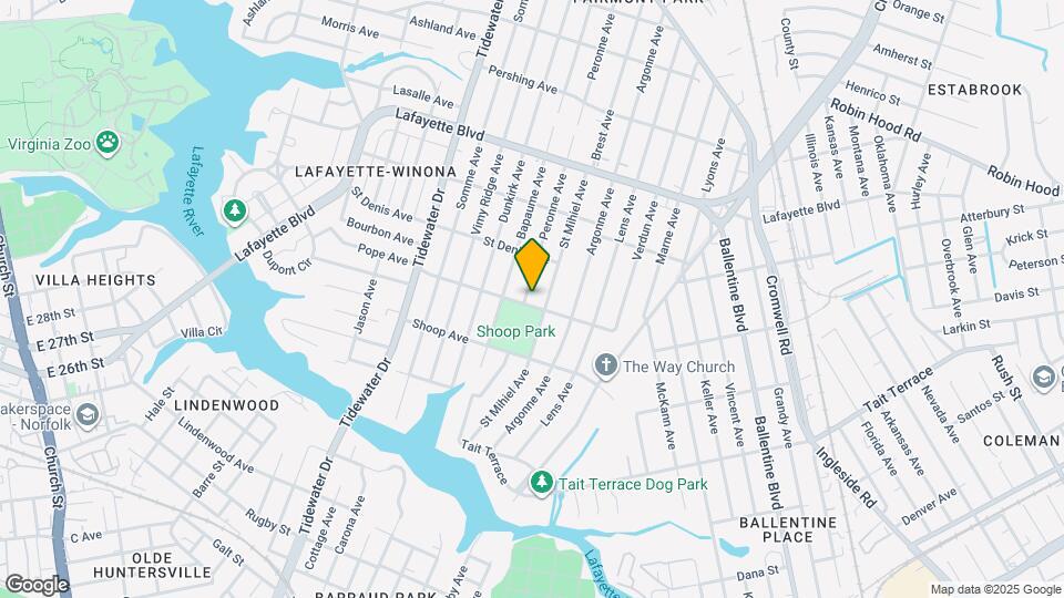 2900 Peronne Ave Map and Location Details