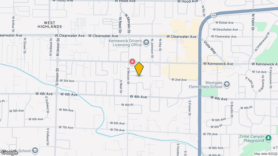 3401 W 1st Pl Map and Location Details