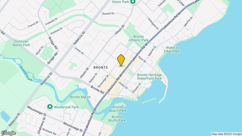 2351 Lakeshore Rd W Map and Location Details