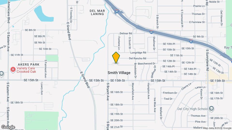 1321 Beechwood Dr Map and Location Details