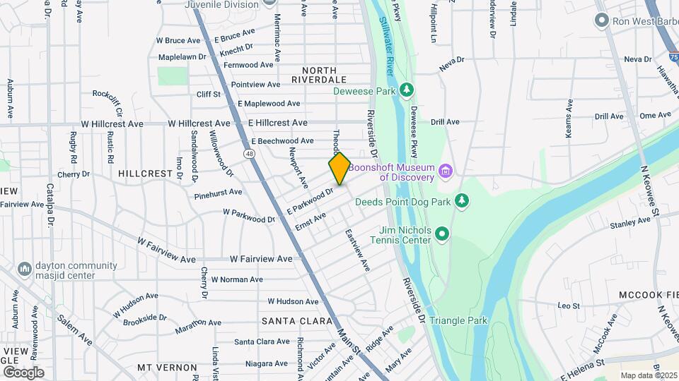 148 E Parkwood Dr Map and Location Details