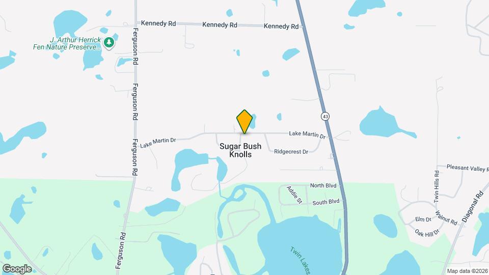 1466 Lake Roger Dr Map and Location Details