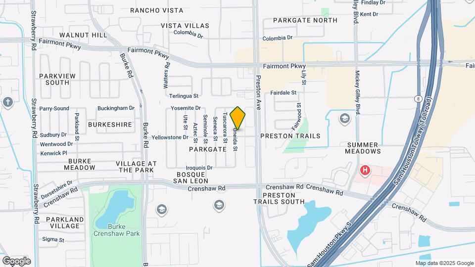 4323 Oneida St Mapa y Detalles de la Ubicación
