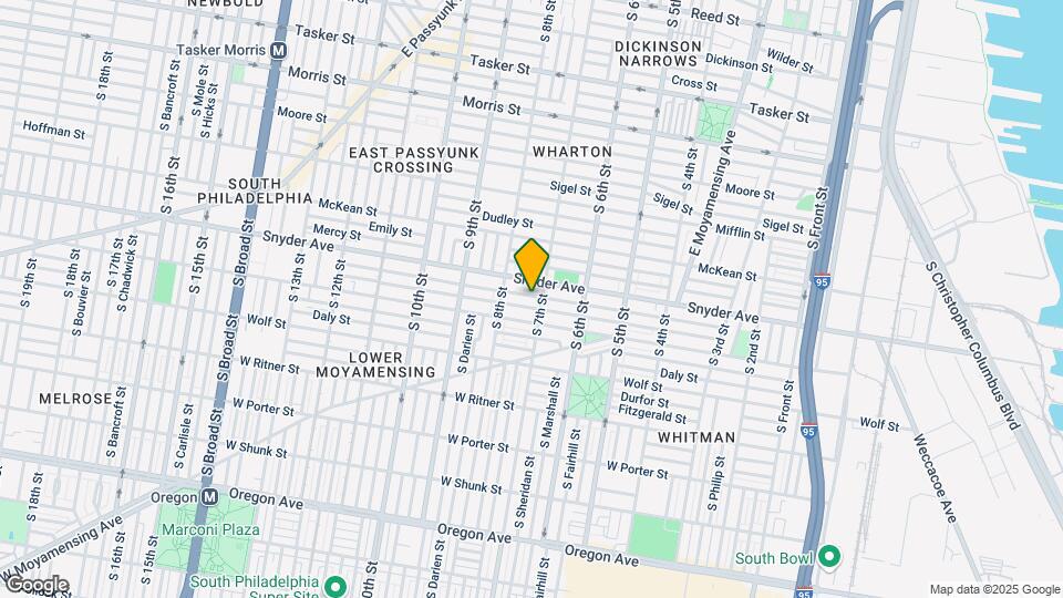 704 Cantrell St Map and Location Details