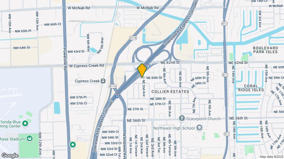 170 NE 60th St-Unit -EFFICENCY Map and Location Details