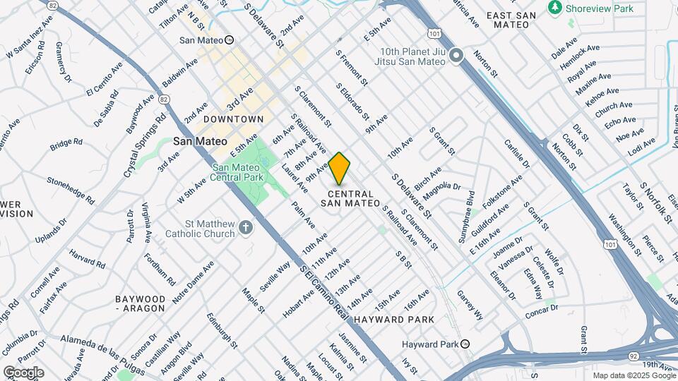946 S B St Map and Location Details