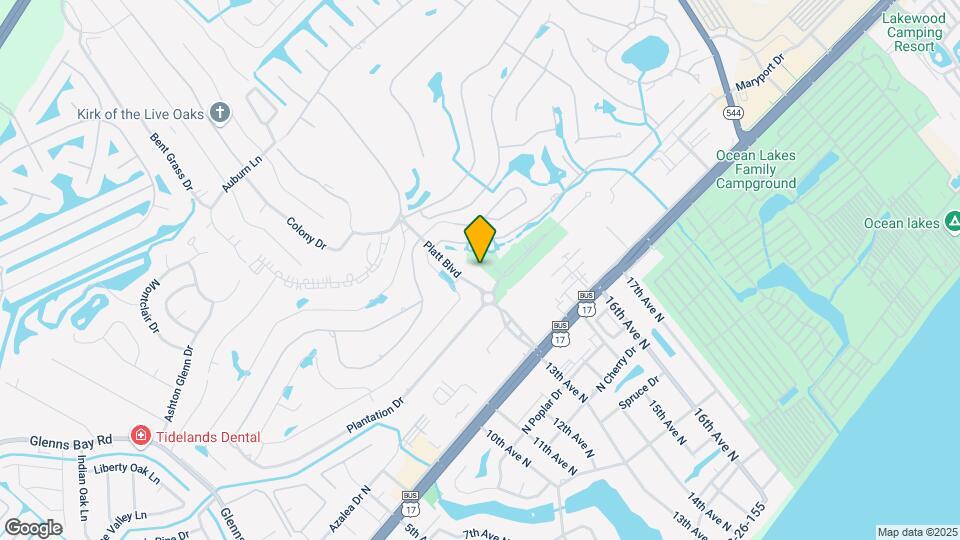 Surfside Retreat Map and Location Details