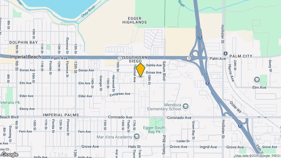1726-1748 Elm Ave Map and Location Details