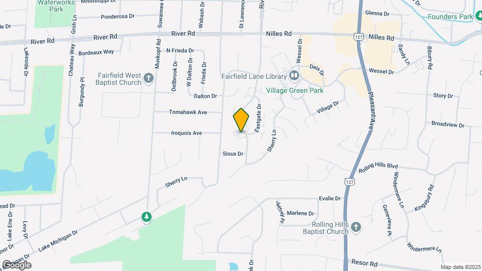 5457 Southgate Blvd Mapa y Detalles de la Ubicación