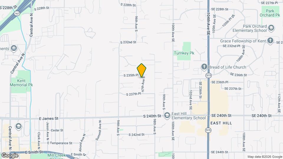 23533 97th Ave S Map and Location Details