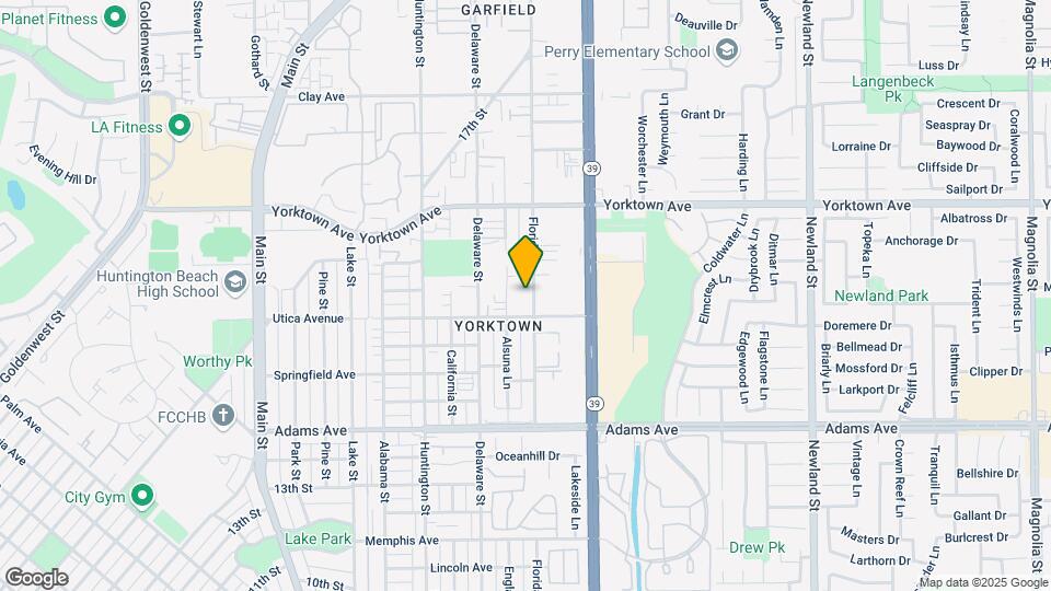 2115 Florida St Map and Location Details