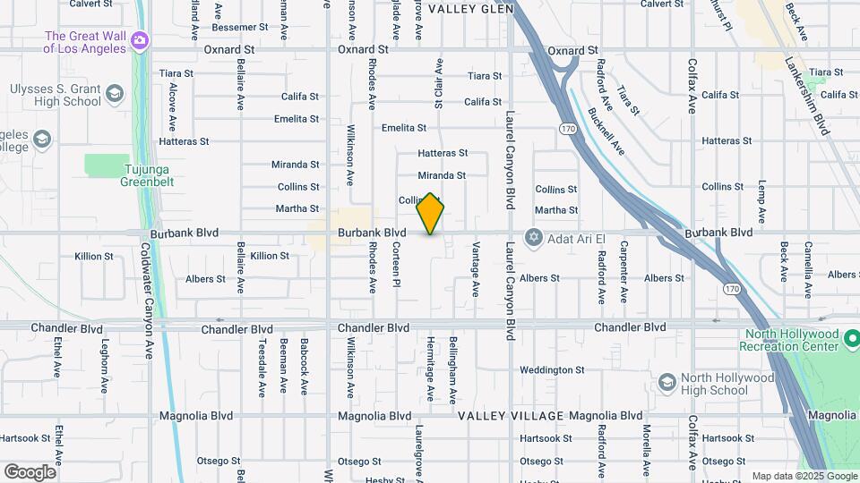 Burbank Pointe Apartments Mapa y Detalles de la Ubicación