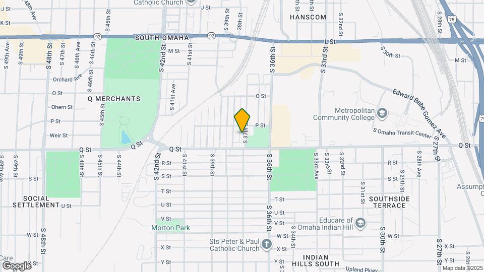 5122 S 37th St Map and Location Details