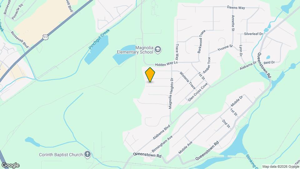 5416 Magnolia Trail Map and Location Details