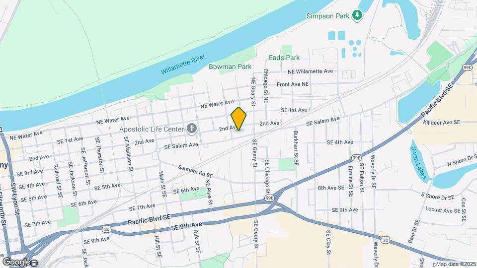 1541 SE Salem Ave Map and Location Details