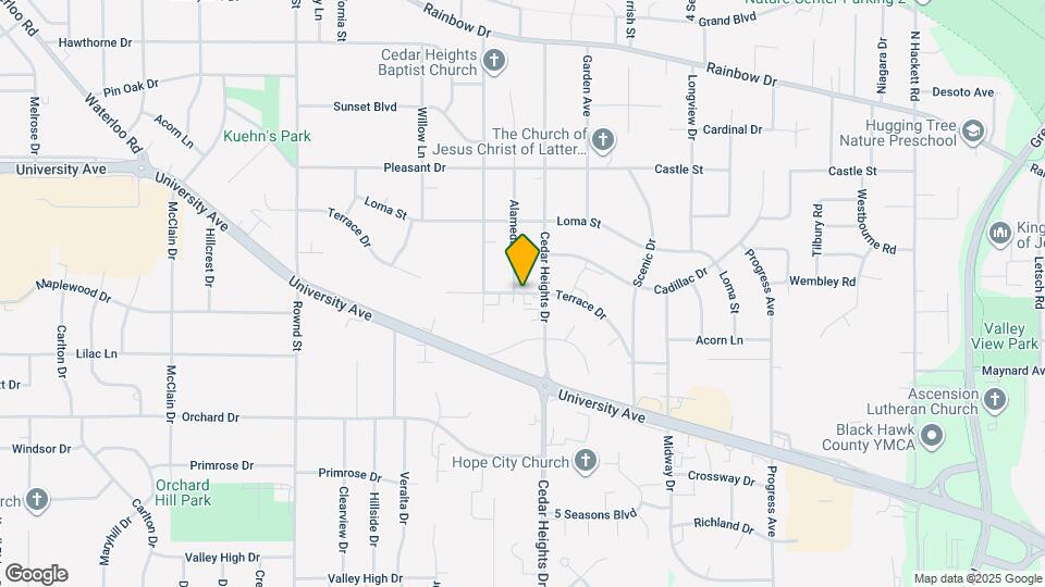 2805 Terrace Dr, Unit 1 Map and Location Details