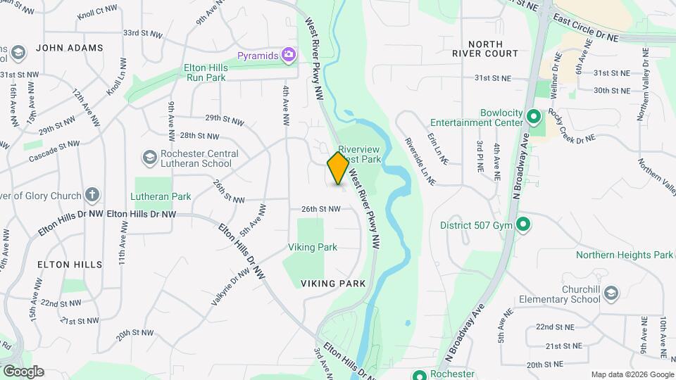 2607 Tuxedo Ln NW Map and Location Details