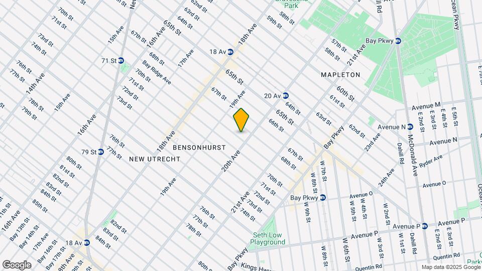 1965 Bay Ridge Ave Map and Location Details