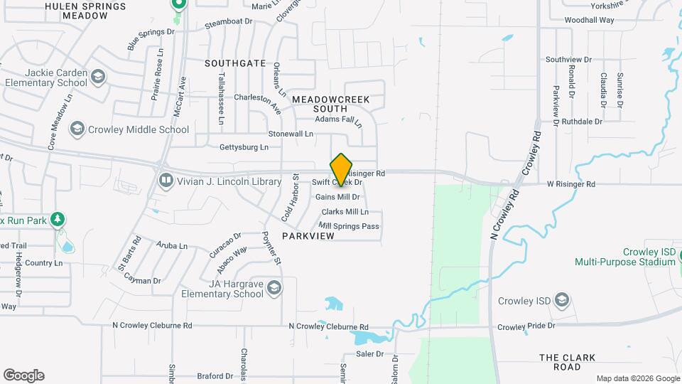 2632 Gains Mill Dr Map and Location Details