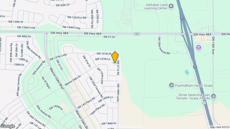 13836 SW 27th Terrace Map and Location Details
