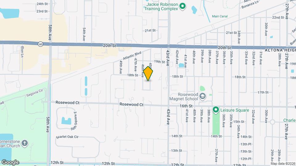 1730 45th Ave, Unit 1730 45 th Ave Mapa y Detalles de la Ubicación