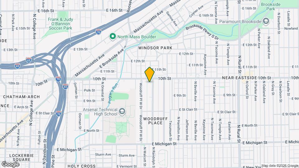 958 Woodruff Place Middle Dr Map and Location Details