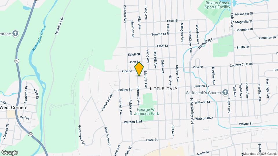 316 Bermond Ave, Unit 3 Mapa y Detalles de la Ubicación