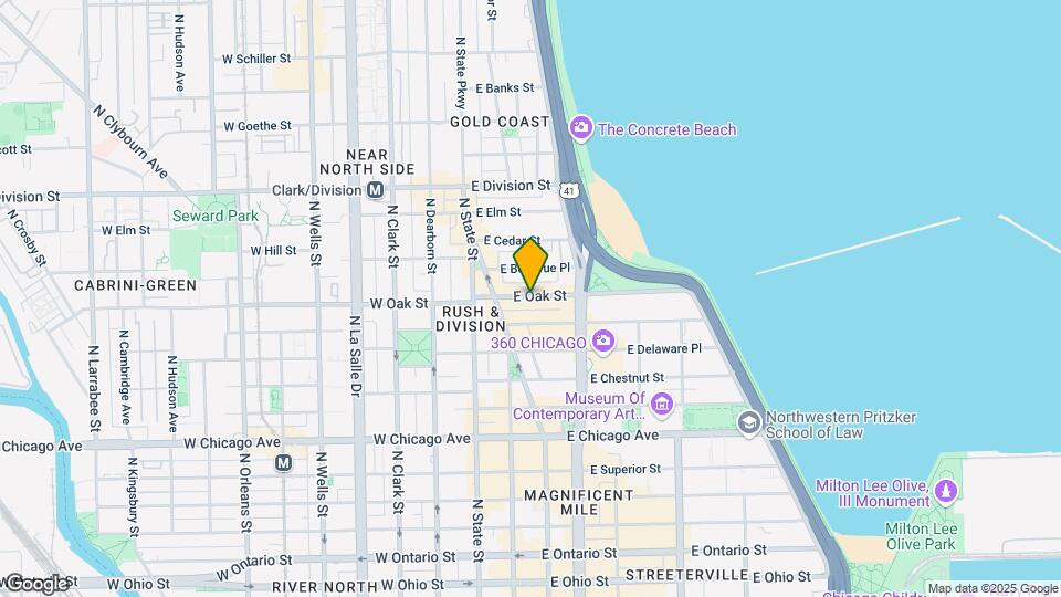 51 E Chestnut St-Unit -51 E Chestnut Map and Location Details