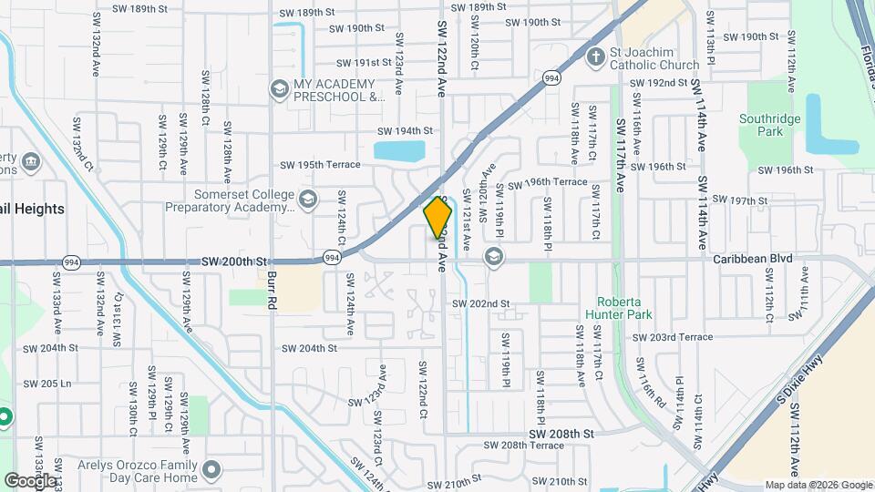 19944 SW 122nd Ave Mapa y Detalles de la Ubicación