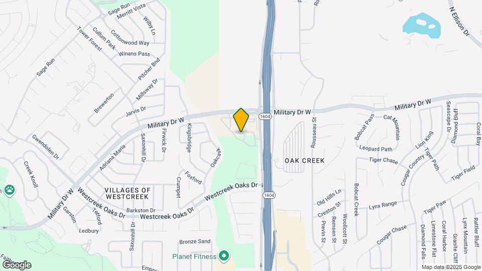 1297 W Loop 1604 N Map and Location Details