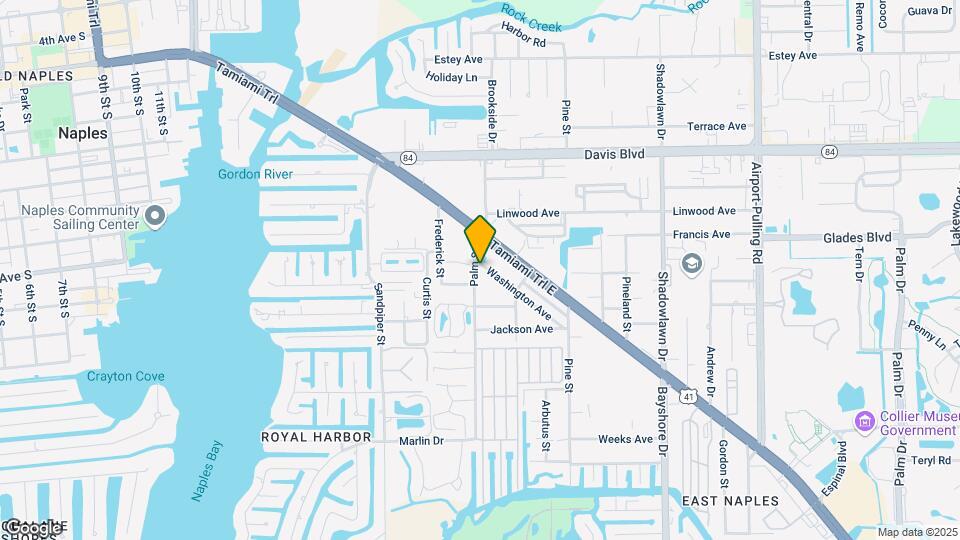 2134 Palm St Map and Location Details
