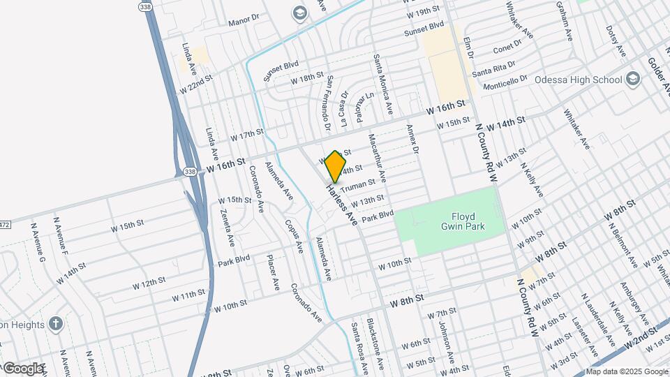 1324 Harless Ave Map and Location Details