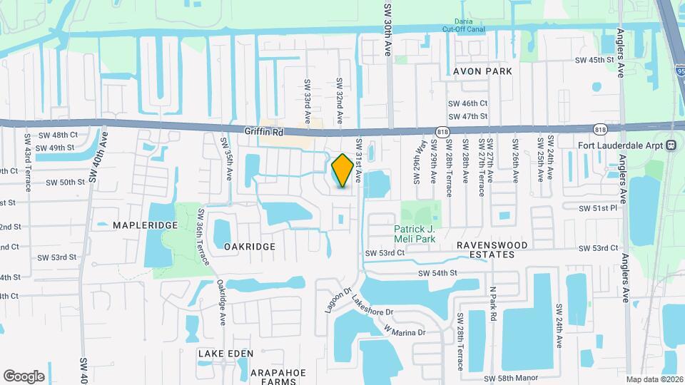 3165 SW 50th St Map and Location Details