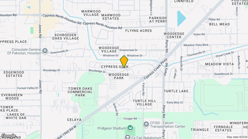 10035 Emerald Creek Dr Mapa y Detalles de la Ubicación