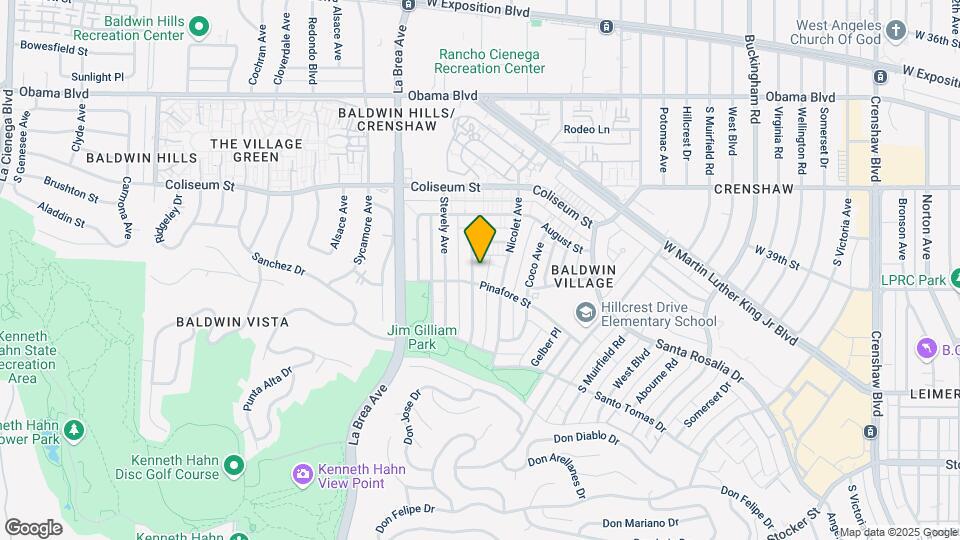 3954 Ursula Ave Map and Location Details