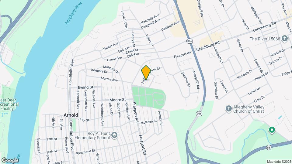 2110-2110 Hollingsworth St Map and Location Details