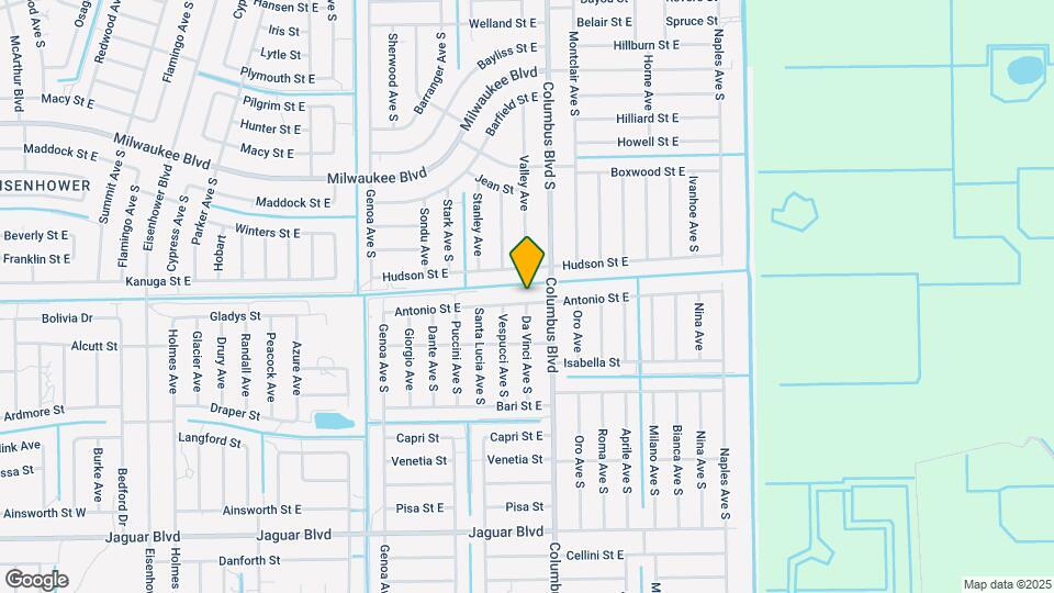 1145 Antonio St E Map and Location Details
