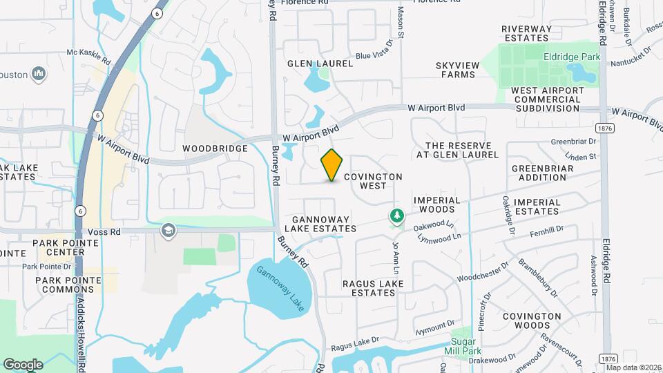 1907 Glen Eden Ct Map and Location Details