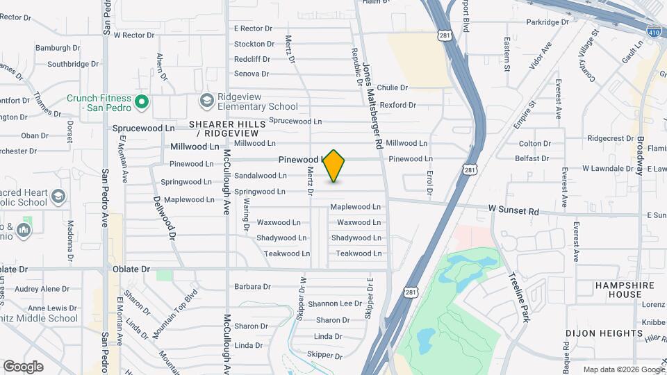 423 Springwood Ln Map and Location Details