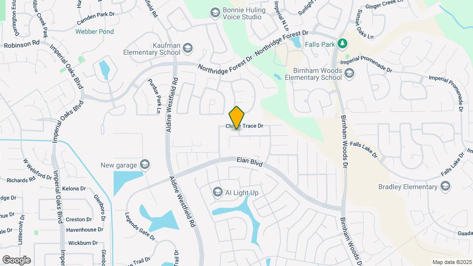 3015 Rose Trace Dr Map and Location Details