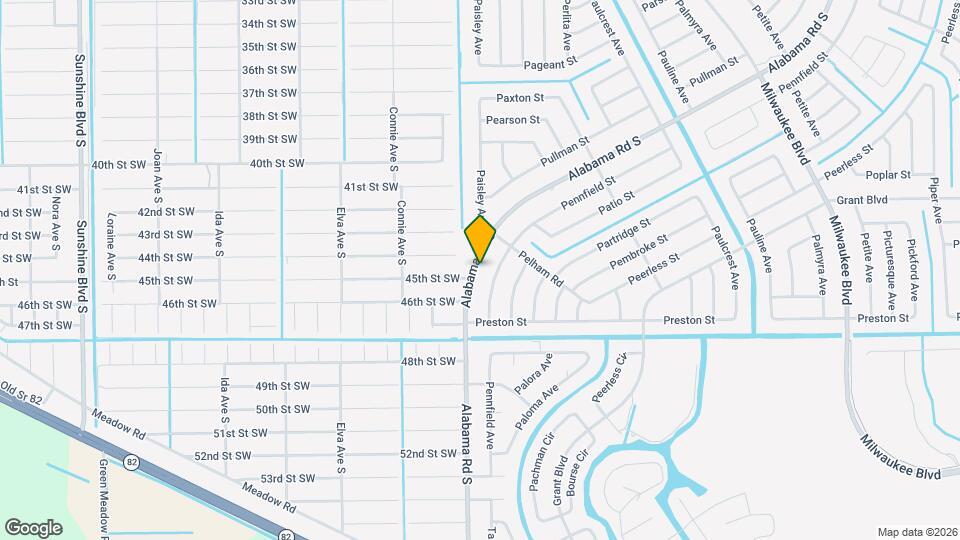 884 Alabama Rd S Map and Location Details