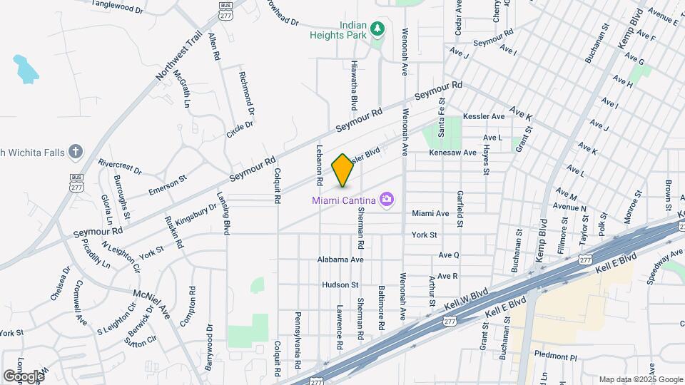 3506 Cumberland Ave Mapa y Detalles de la Ubicación